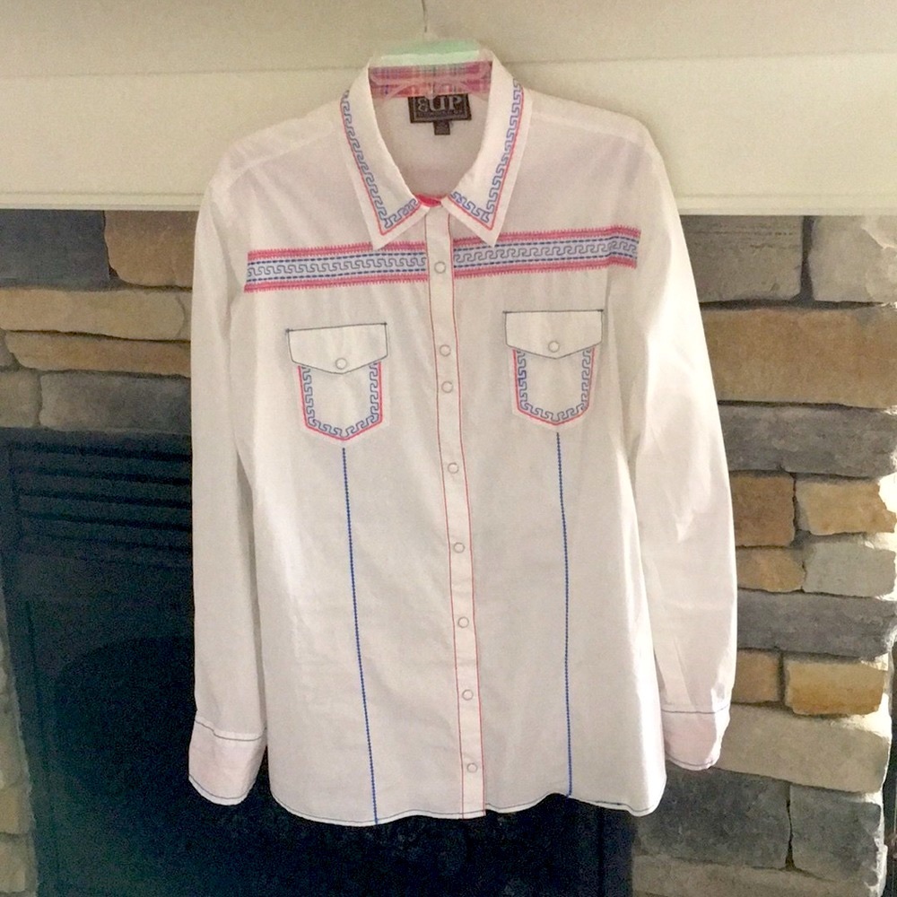 Western Shirt size XXL Cowgirl UP